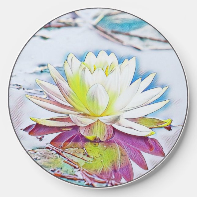 Water Lily Wireless Charger (Front)
