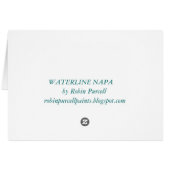 Water Line Napa Cards (Back Horizontal)