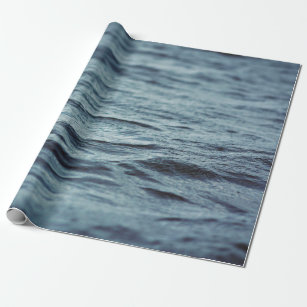 Water liquid water surface texture wrapping paper