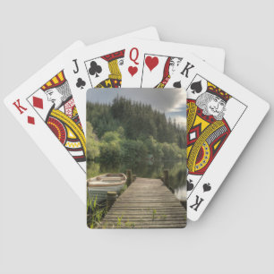 Water Loch Ard Trossachs National Park Poker Cards