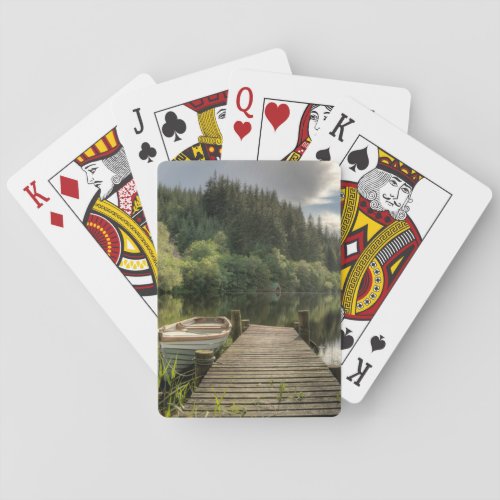 Water  Loch Ard Trossachs National Park Poker Cards