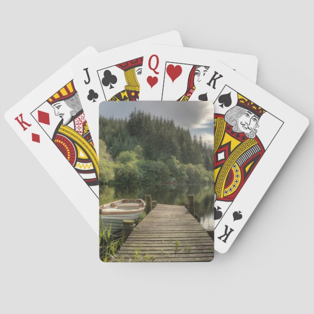 Water | Loch Ard Trossachs National Park Poker Cards (Back)