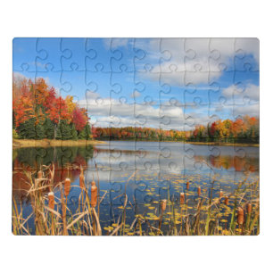 Water Mabel Lake Canada Jigsaw Puzzle
