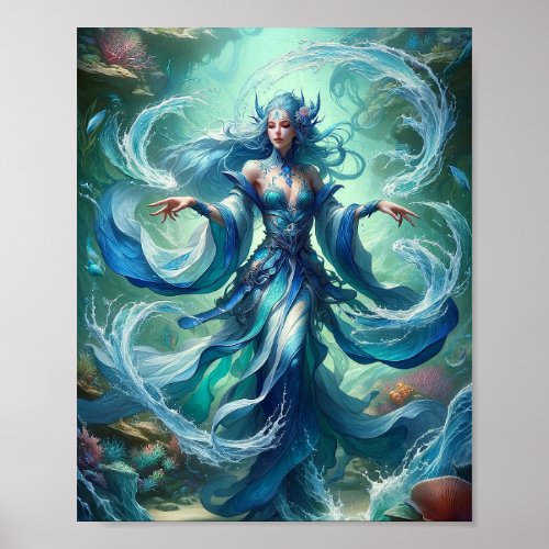 water magician sublime controller of the floods poster