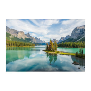 Water Maligne Lake, Jasper National Park, Canada Acrylic Print