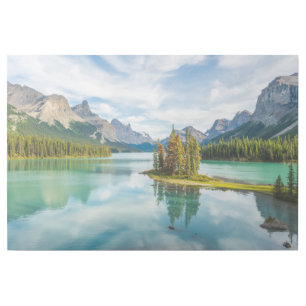 Water Maligne Lake, Jasper National Park, Canada Gallery Wrap