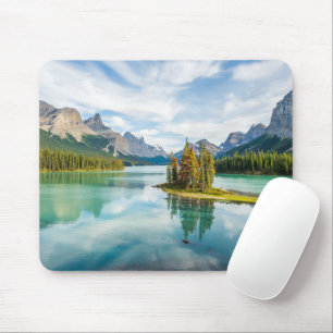 Water Maligne Lake, Jasper National Park, Canada Mouse Pad