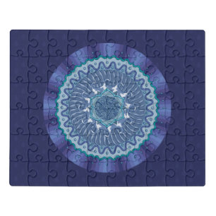 Water Mandala Acrylic Puzzle