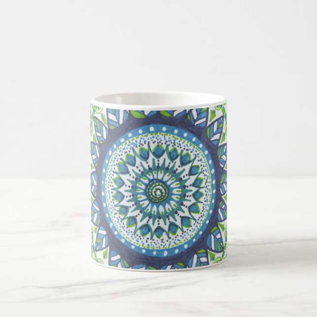 Water Mandala Coffee Mug (Center)