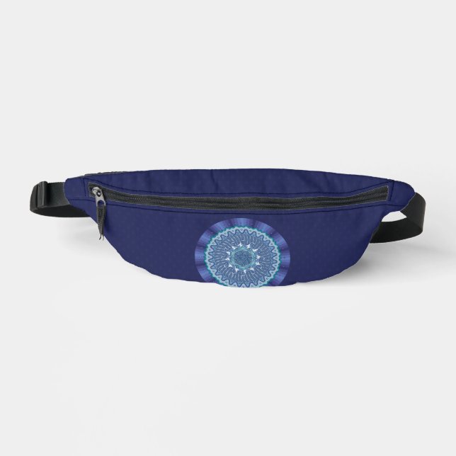 Water Mandala Fanny Pack (Front)