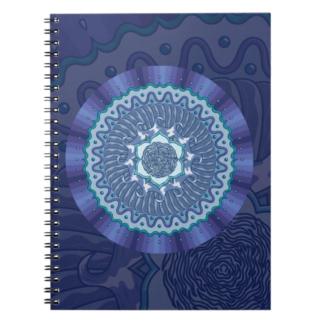 Water Mandala Notebook (Front)