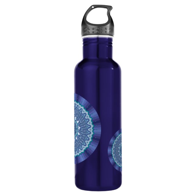 Water Mandala Water Bottle (Front)
