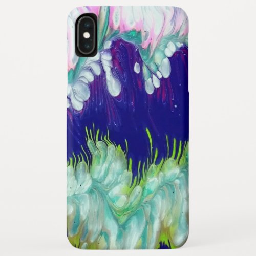 Water Marbling Paint  iPhone XS Max Case
