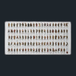 Water Margin Desk Mat: Outlaws Mat<br><div class="desc">This 31.5" x 15.5" desk mat features the entire crew of bandit chieftains from the classic Chinese novel "The Water Margin" (aka "Outlaws of the Marsh").</div>