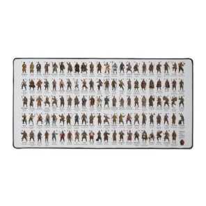 Water Margin Desk Mat: Outlaws Mat
