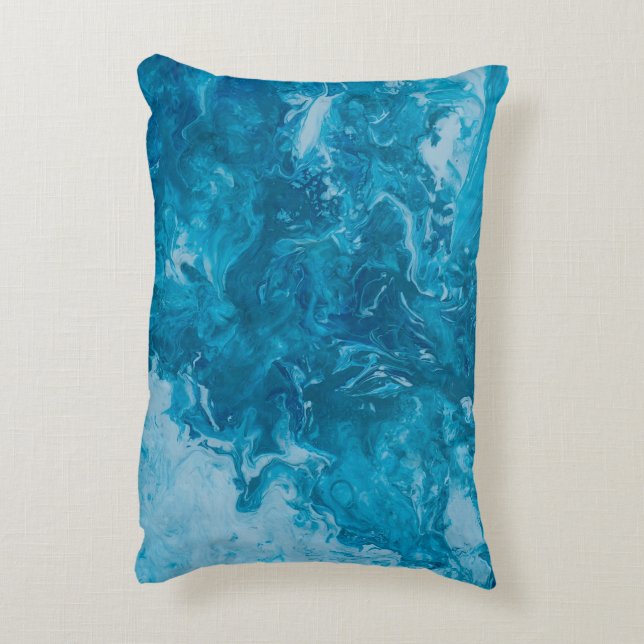 Water Mark Accent Pillow (Back(Vertical))