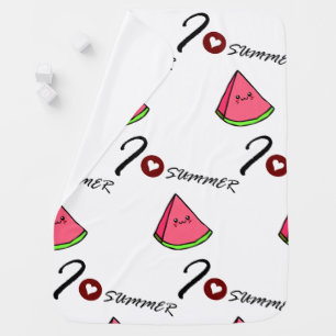 water melon Baby Blanket