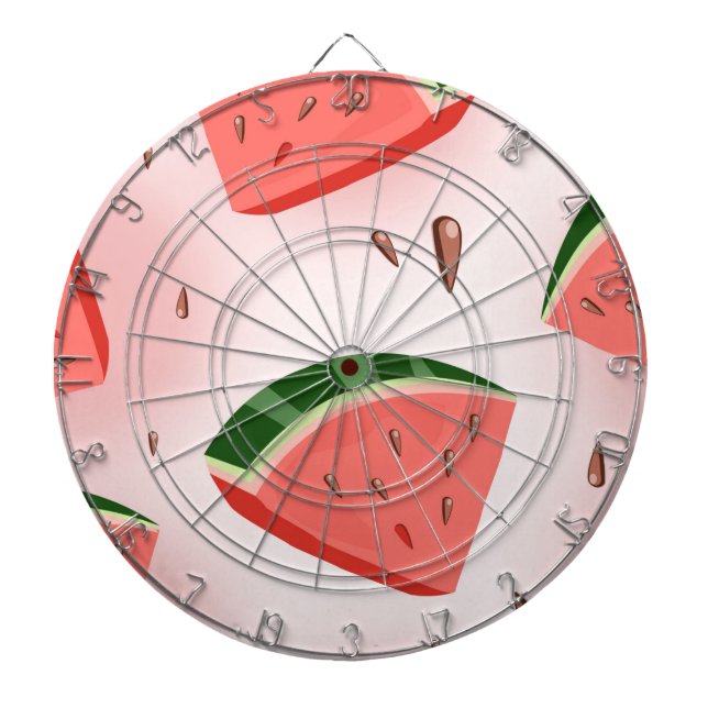 Water Melon Pattern Dart Board (Front)