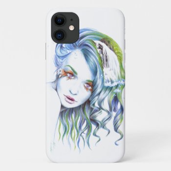 Water Mermaid woman girl Surreal Fantasy Portrait