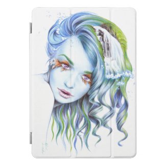 Water Mermaid woman girl Surreal Fantasy Portrait