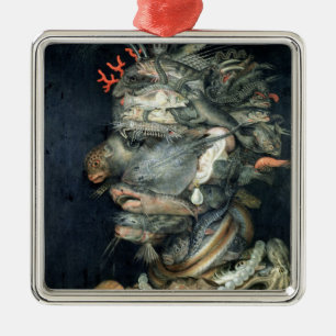 Water, Metal Ornament