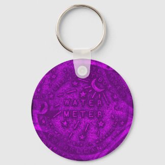 Water Meter Lid Keychain