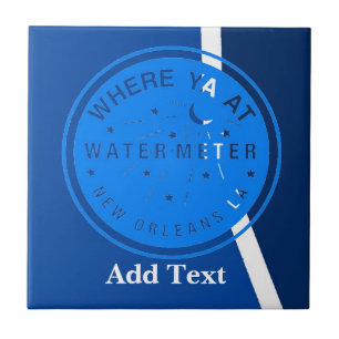 Water Meter, Who DaT, Dutch Look, Personalize Tile