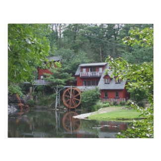 Water mill - Flat Rock, NC Faux Canvas Print