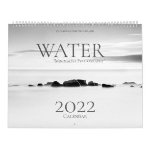 Water, Minimalist Photography Calendar 2022