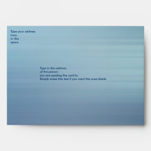 Water Mist envelope