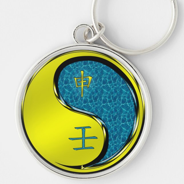 Water Monkey Keychain (Front)