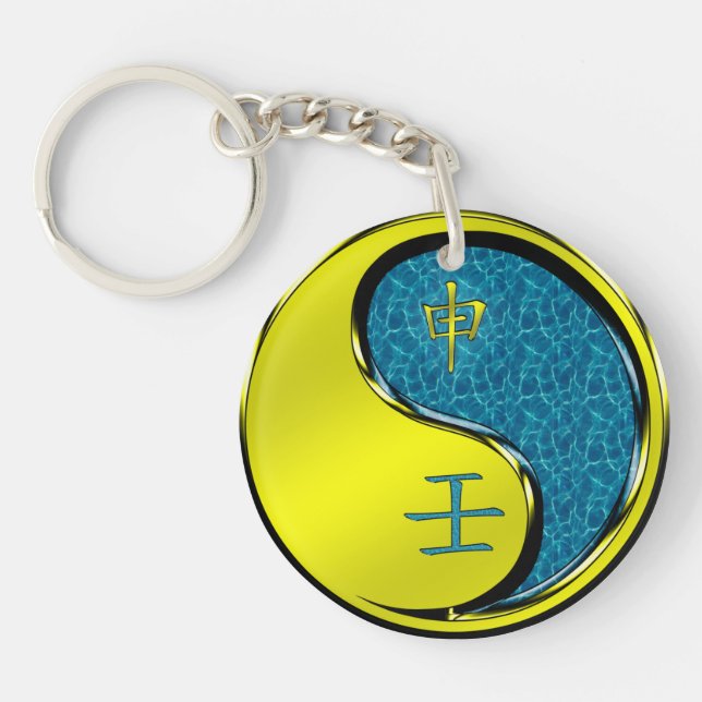 Water Monkey Keychain (Front)