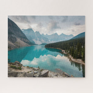 Water   Moraine Lake Alberta Canada Jigsaw Puzzle