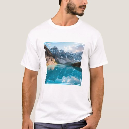 Water  Moraine Lake Banff National Park Canada T_Shirt