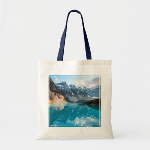 Water  Moraine Lake Banff National Park Canada Tote Bag