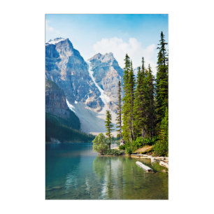 Water   Moraine Lake, Canada Acrylic Print