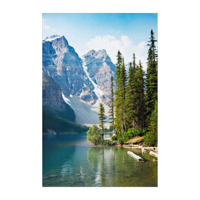 Water | Moraine Lake, Canada Acrylic Print (Front)