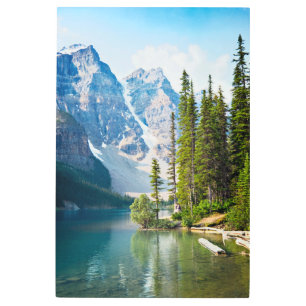 Water   Moraine Lake, Canada Metal Print