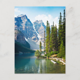 Water Moraine Lake, Canada Postcard