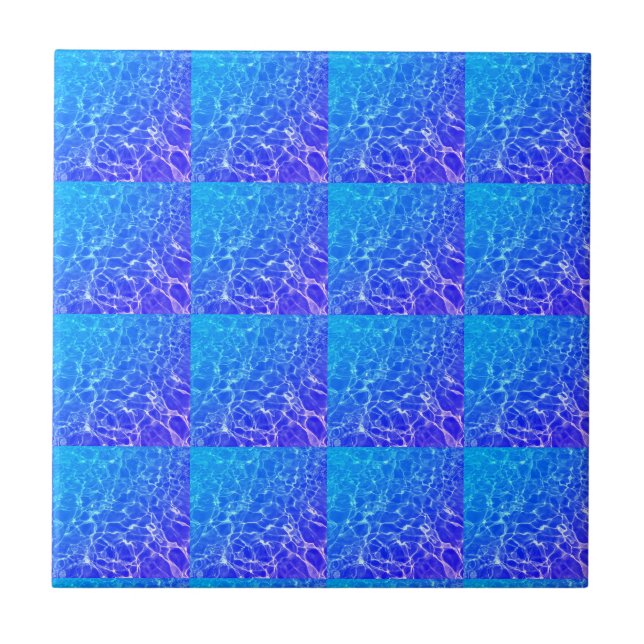 Water Mosaic Ceramic Tile (Front)