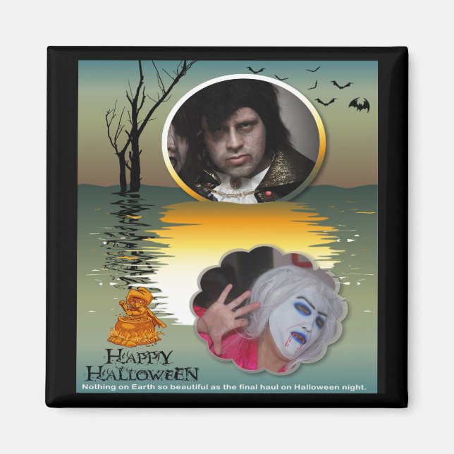 Water, Mouse, Cauldron, Photo Add to Frames Magnet (Front)