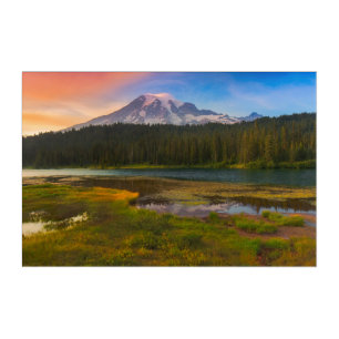 Water   Mt. Rainier National Park, Washington Acrylic Print