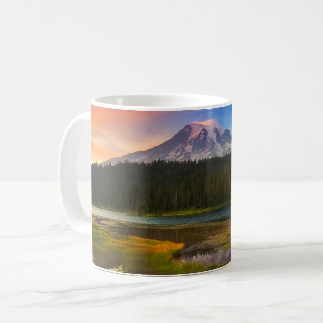 Water | Mt. Rainier National Park, Washington Coffee Mug (Front Left)
