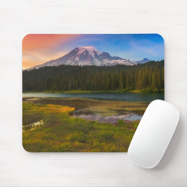Water | Mt. Rainier National Park, Washington Mouse Pad (With Mouse)