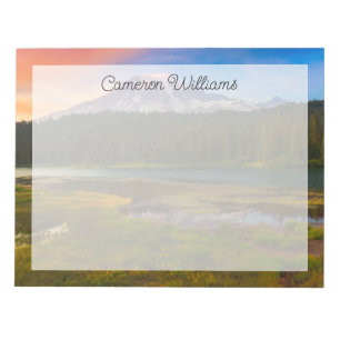 Water Mt. Rainier National Park, Washington Notepad