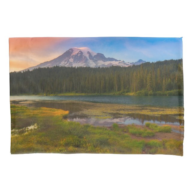 Water | Mt. Rainier National Park, Washington Pillow Case (Front)