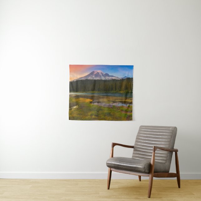Water | Mt. Rainier National Park, Washington Tapestry (In Situ (Horizontal))