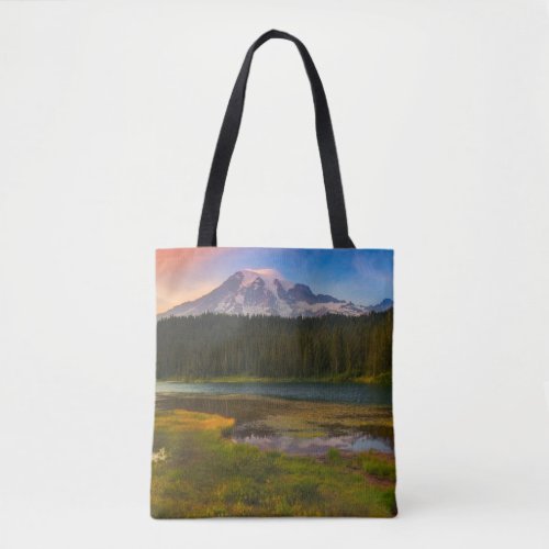 Water  Mt Rainier National Park Washington Tote Bag