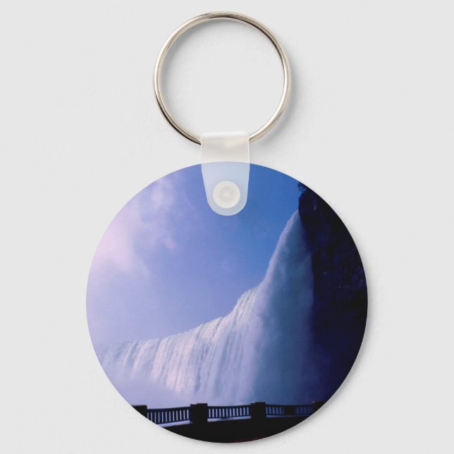 Water Niagara Falls Canada Keychain (Front)