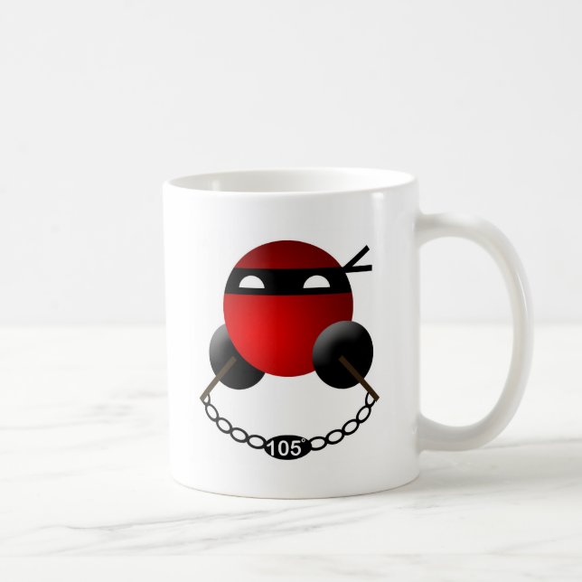 Water Ninja Coffee Mug (Right)